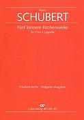 Franz Schubert: Fünf kleinere Kirchenwerke a cappella