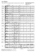 Felix Mendelssohn Bartholdy: Ave Maria (Op.23 no. 2; A-Dur)