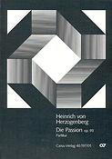 Herzogenberg: Die Passion op. 93 (Partituur)
