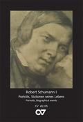 Postkartenserie 6: Schumann, Portraits+Stationen