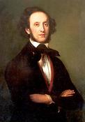 Felix Mendelssohn Bartholdy, 36-j?hrig