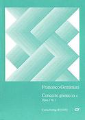 Francesco Geminiani: Concerto grosso in c (Partituur)