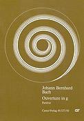 Johann Bernhard Bach: Orchestersuite Nr. 1 (Partituur)