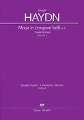 Jospeh Haydn: Missa in Tempore Belli Pauken Messe (Partitur)