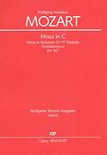 Mozart: Missa in C Trinitatis-Messe KV 167 (Partituur)