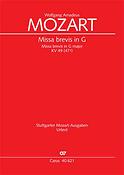 Mozart: Missa brevis in G KV 49 (Partituur)