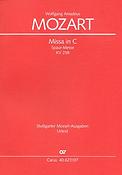 Mozart: Missa in C Spaur-Messe KV 258 (Studiepartituur)