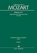Mozart: Missa in C Orgelsolomesse KV 259 (Orgel)