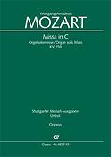 Mozart: Missa in C Orgelsolomesse KV 259 (Orgel)