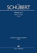 Schubert: Messe in F D 105 (Vocalscore)