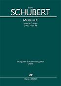 Schubert: Messe in C D 452 (Partituur)