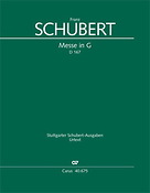Franz Schubert: Messe in G-Dur D 167 (Koorpartituur)