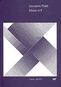 Giovanni Platti: Missa in F