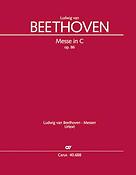 Beethoven: Messe in C Op. 86 (Partituur)