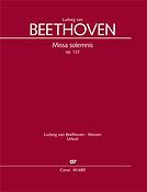 Beethoven: Missa Solemnis Op. 123 (Partituur)