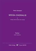 Heino Schubert: Missa Choralis zu GL 401–404 (Partituur)