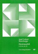 Josef Gabriel Rheinberger: Klavierquartett in Es (Partituur)