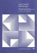 Josef Gabriel Rheinberger: Passionsgesang (Partituur)