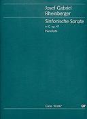Josef Gabriel Rheinberger: Sinfonische Sonate Nr. 1 in C (Partituur)