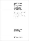 Josef Gabriel Rheinberger: Angelis suis (Partituur)