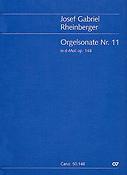 Josef Gabriel Rheinberger: Orgelsonate Nr. 11 in d