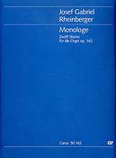 Josef Gabriel Rheinberger: Monologe (Partituur)