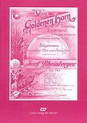 Josef Gabriel Rheinberger: Vom Goldenen Horn (Partituur)