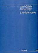 Josef Gabriel Rheinberger: Geistliche Gesänge I für Solostimme bzw. Frauenchor mit Begleitung (GA, Bd. 6) (Partituur)