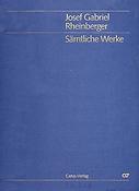 Josef Gabriel Rheinberger: Werke für Singstimmen und Instrumente (Gesamtausgabe, Bd. 8) (Set)