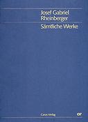 Josef Gabriel Rheinberger: Singspiele (Gesamtausgabe, Bd. 13) (Partituur)