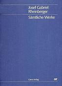 Josef Gabriel Rheinberger: Kleinere Orgelwerke (Gesamtausgabe, Bd. 40)