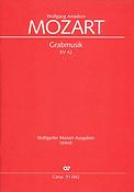 Wolfgang Amadeus Mozart: Grabmusik