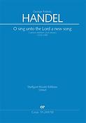 Handel: O sing unto the Lord a New Song HWV 249b (Partituur)