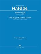 Handel: Israel in Egypt Part I Funeral Anthem (Partituur)