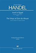 Handel: Israel in Egypt Part I Funeral Anthem (Vocal Score)
