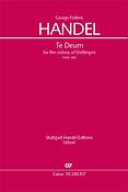 Handel: Te Deum for the Victory of Dettingen (Studiepartituur)