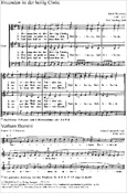 Praetorius: Erstanden ist der heilig Christ / Gumpelzhaimer: Verbum Domini / Schütz: Singet dem Herrn