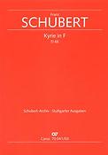 Franz Schubert: Kyrie in F D 66 (Orgel)
