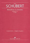 Franz Schubert: Benedictus es, Domine Graduale in C (Partituur)