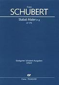 Franz Schubert: Stabat Mater in G D 175 (Klavierauszug)