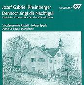Dennoch singt die Nachtigall. Weltliche Chormusik