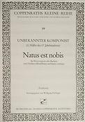 Natus est nobis