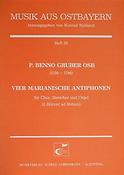 Gruber: Vier marianische Antiphonen