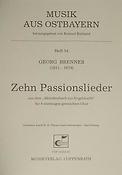 Brenner: Zehn Passionslieder