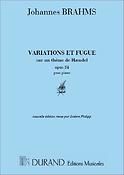 Brahms: Variations et Fugue sur un Theme de Händel