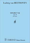 Beethoven: Sonate En Fa Diesis Majeur Op 78 N 24 Piano
