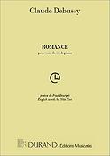 Claude Debussy: Romance Sop-Pno 
