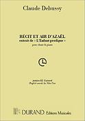 Claude Debussy: Recit Et Air Azael Vm