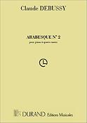 Claude Debussy: Arabesque N 2 4 Mains