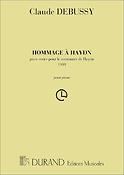 Claude Debussy: Hommage A Haydn Piano